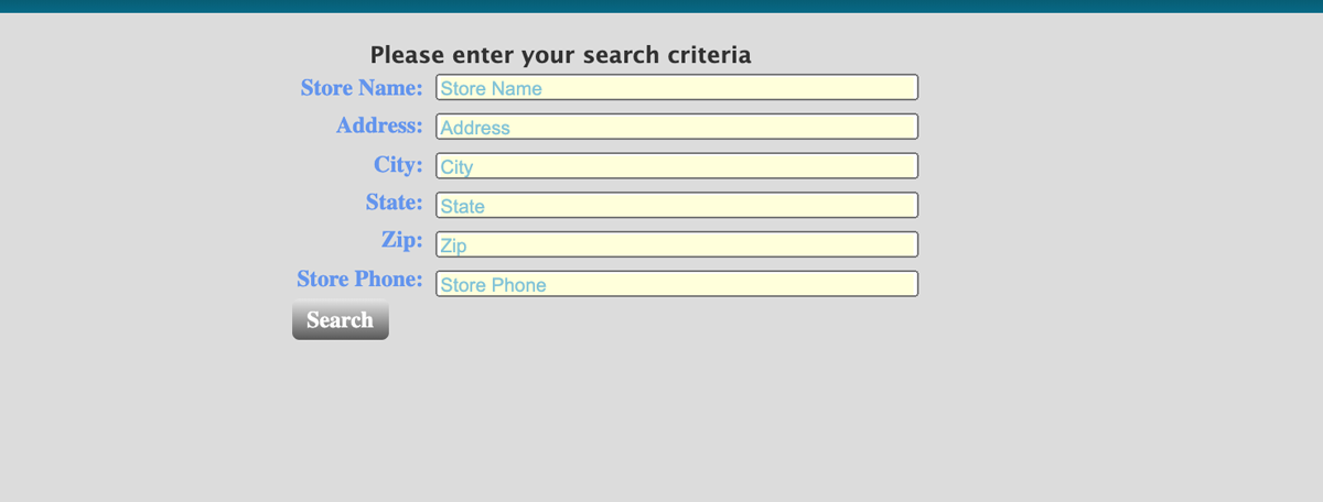 Landscape NPI Lookup Page